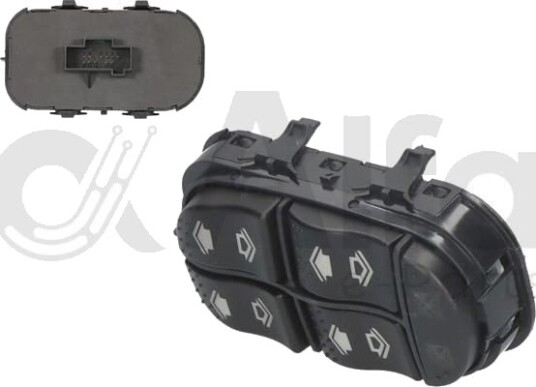 Bryter vindusheis Alfa e Parts AF05874