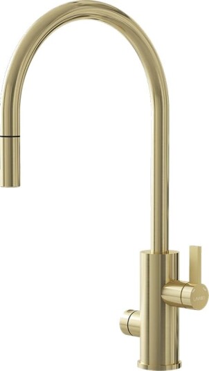 Lavabo Alkymist 587 Rs Blandebatteri Med Uttrekkbar Tut Og Avstengingsventil Brass