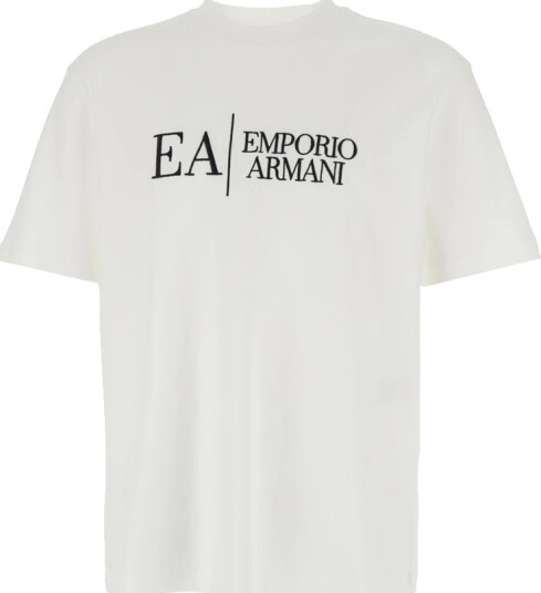 Emporio Armani Herre Topper Hvit XL,