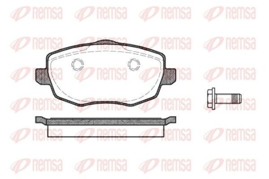 Bremseklosser REMSA 1099.00 Bremseklosser REMSA 1099.00