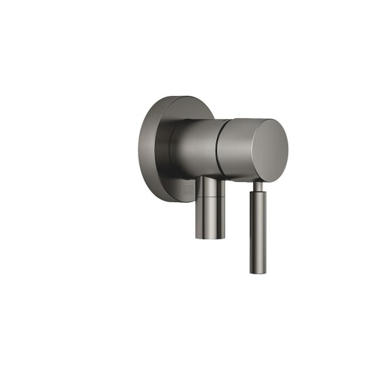 Dornbracht Dusjbatteri, med slangeuttak For inb, Dark Platinum Matt