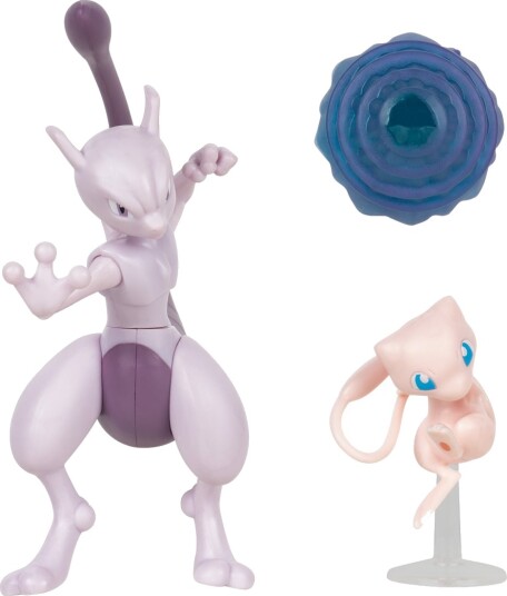 Pokémon Figursett 2-p Mewtwo og Mew Pokémon Figursett 2-p Mewtwo og Mew