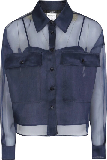 Weekend Max Mara Dame Bluser & Skjorter Blå L,