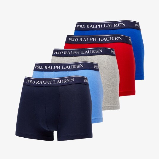 Polo Ralph Lauren Bci Cotton/Elastane 5Pk Trn Grey L