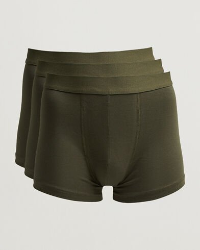 Bread & Boxers 3 Pack Boxer Brief Dark Green