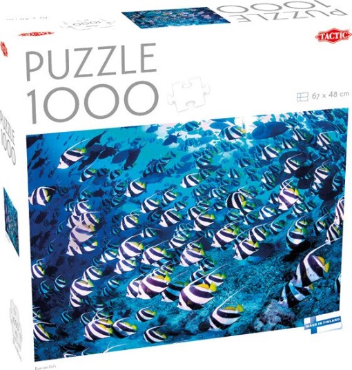 Tactic 1000 pcs puzzle: Bannerfish