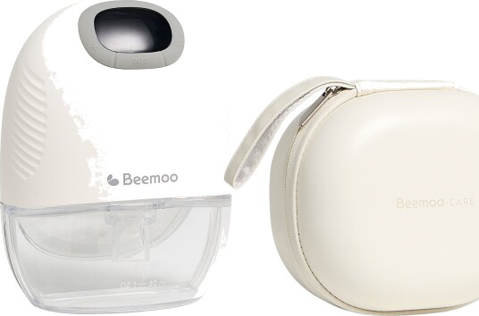 Beemoo CARE Wearable Slim Elektrisk Brystpumpe Singel inkl. Oppbevaringsveske White