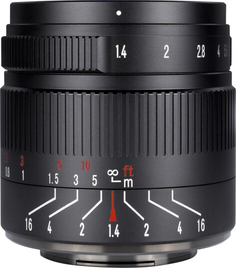 7Artisans 55mm f/1.4 Mk II Z-mount. Sort 7Artisans 55mm f/1.4 Mk II Z-mount. Sort
