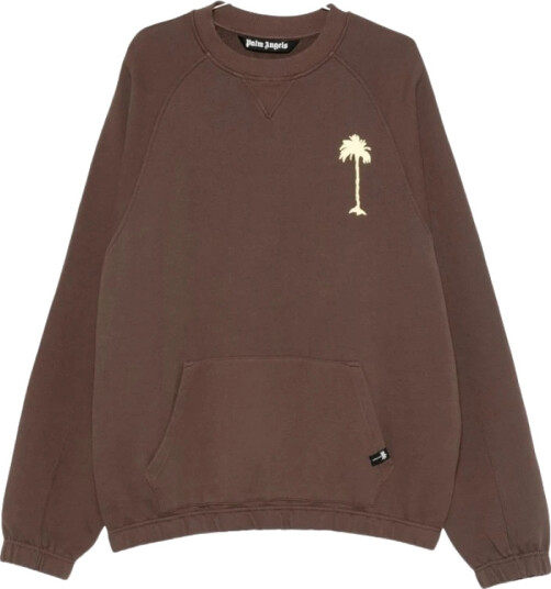 Palm Angels Herre Gensere & Hettegensere Brun L, Palm Angels Herre Gensere & Hettegensere Brun L,
