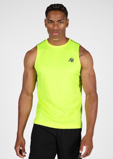 Gorilla Wear Washington Tank Top Neon Yellow 4XL