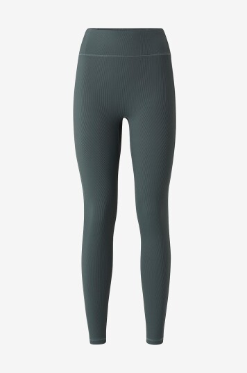 Björn Borg - Treningstights Studio Highwaist Rib Tights - Grønn