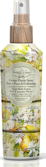 Rudy Profumi No Gas Body Cream Spray Pear & Jasmine 150ml