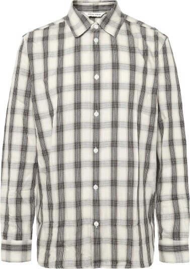 Casual Friday Cfalvar Checked Shirt   TURTLEDOVE CHECK   S