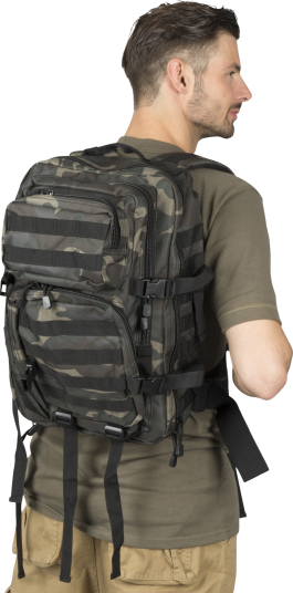 Brandit Ryggsekk US Cooper Large Dark Camo 30L Brandit Ryggsekk US Cooper Large Dark Camo 30L