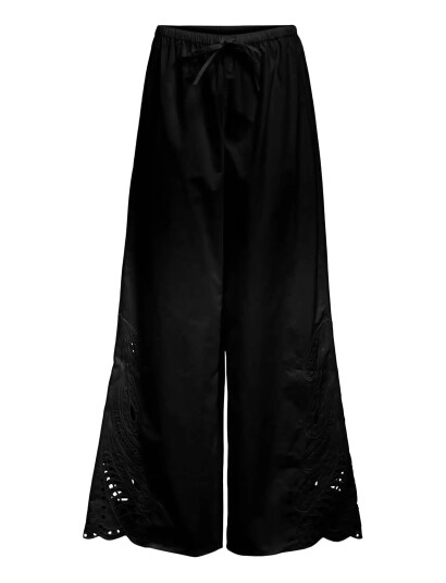 Object Objmadia Mw Wide Pant 144 Black 34