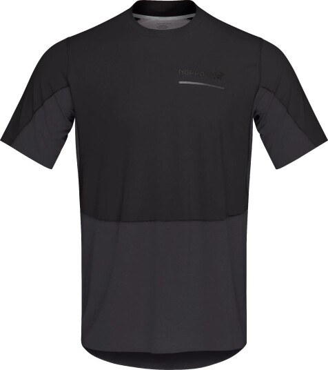 Norrøna Men's Senja Equaliser Lightweight T-Shirt Sort L Man