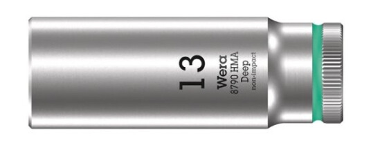 Wera 8790 Hma Deep, 1 Stykker, Sekskantet, 25,4 / 4 Mm (1 / 4"), Kromvanadiumstål, Grå, 5 Cm Wera 8790 Hma Deep, 1 Stykker, Sekskantet, 25,4 / 4 Mm (1 / 4"), Kromvanadiumstål, Grå, 5 Cm