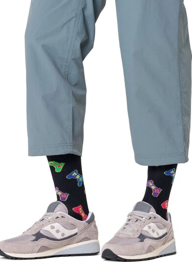 Happy Socks Controller Sock   Black   41 46
