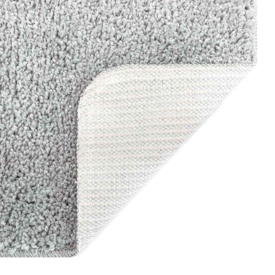 Badematte Rektangulær Grå 70x120 cm Polypropylen Antiskli