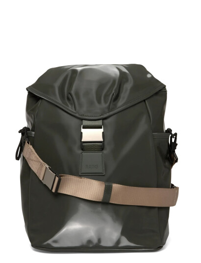 Rains Valera Bucket Backpack W3 - Khaki green - ONE SIZE Rains Valera Bucket Backpack W3 - Khaki green - ONE SIZE
