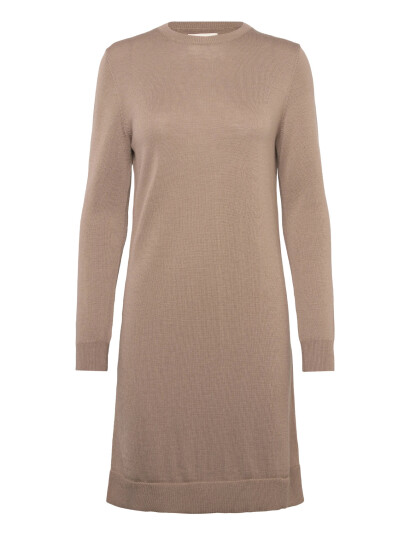 GANT Fine Merino Knitted Dress - Beige - XL GANT Fine Merino Knitted Dress - Beige - XL