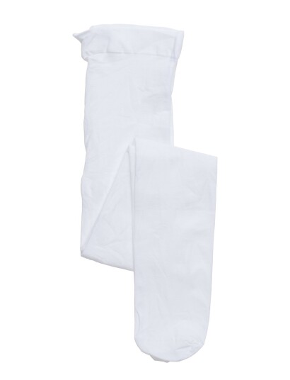 Melton Microfiber Tights White 15 16Y