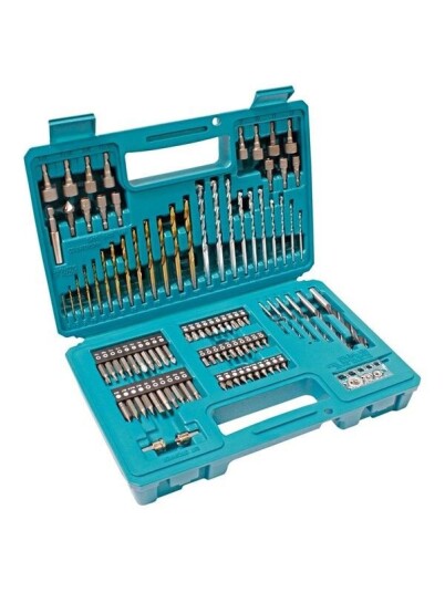 Makita B-68432 Verktøysett med 102 Dele for Metall, Stein, Tre og Tørrmur