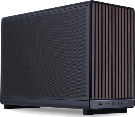 Lian Li A3-mATX Wood Edition PC-kabinett – MicroATX – Svart Lian Li A3-mATX Wood Edition PC-kabinett – MicroATX – Svart