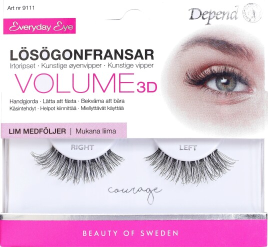 Depend Everyday Eye False Lashes Courage