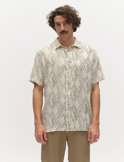 Gabba Gabsven Reg Zag Ss Shirt   Multi/patterned   S