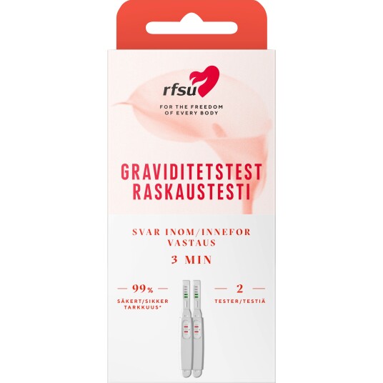 RFSU Graviditetstest Stav 2 stk RFSU Graviditetstest Stav 2 stk