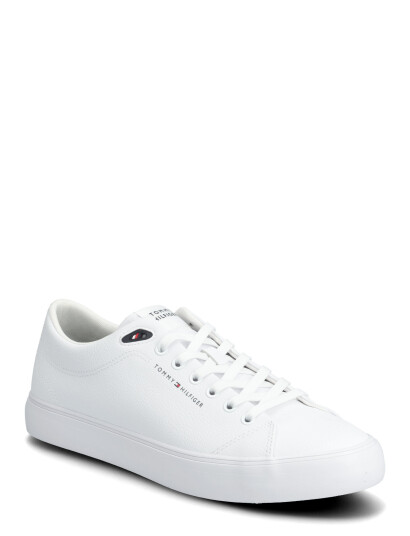 Tommy Hilfiger Th Hi Vulc Core Low Lth Ii Ess White 44 Tommy Hilfiger Th Hi Vulc Core Low Lth Ii Ess White 44