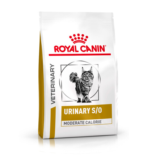 Royal Canin Urinary S/O Moderat Kalori Kattemat 3,5 kg - Veterinærfôr for Voksne Katter