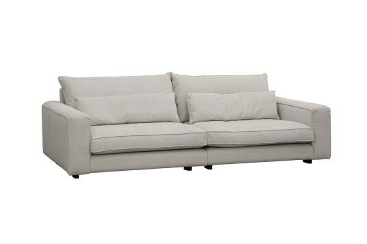 Selected Exclusive Chelsea 3 seter sofa Eskimo grey hair Eskimo Grå
