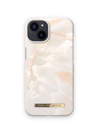IDEAL OF SWEDEN iPhone 14 deksel (rose pearl marble)