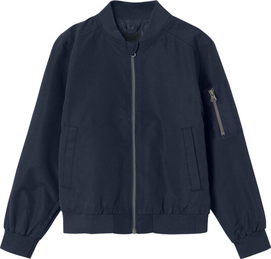 Name It Navy Blazer Monster Bomber Jakke Noos 134