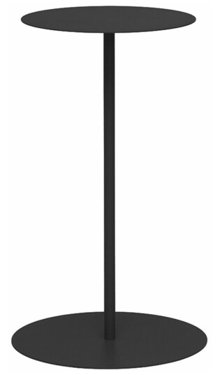 Hillerstorp Jet Set sidebord Svart 35 cm Svart