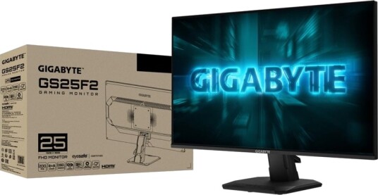 Gigabyte GS25F2A 24.5" Full HD Gaming Skjerm 240Hz 1ms Sort