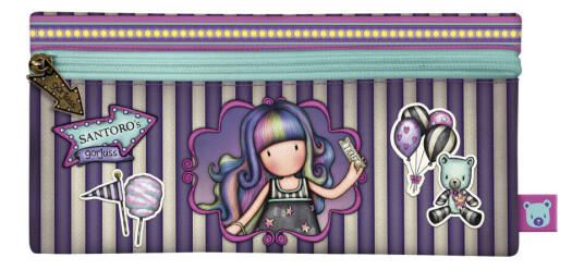Gorjuss Skoleetui Gorjuss Up And Away Lilla (22 X 11 X 1.5 Cm)
