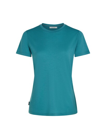 Icebreaker Women Merino 150 Tech Lite Iii Ss Tee Topaz L