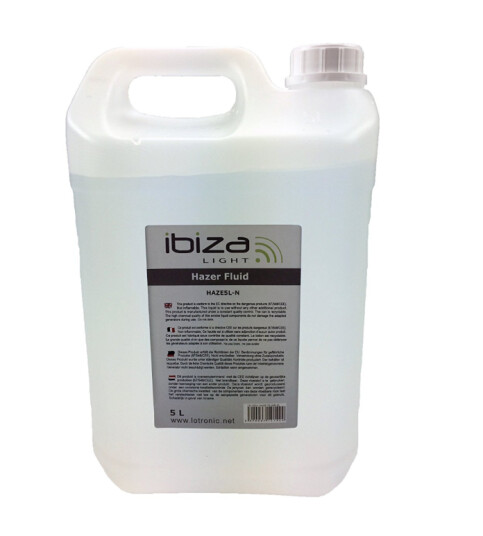 Ibiza hazer væske, 5 ltr Ibiza hazer væske, 5 ltr