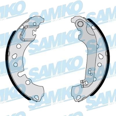 SAMKO 81193 Bremsesko sett