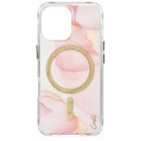 UNIQ Coehl Aeris Mobildeksel for iPhone 17 - Rosa, Magnetisk UNIQ Coehl Aeris Mobildeksel for iPhone 17 - Rosa, Magnetisk