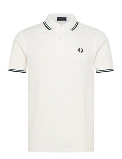 Fred Perry The Twin Tipped Fp Shirt   White   XXXL