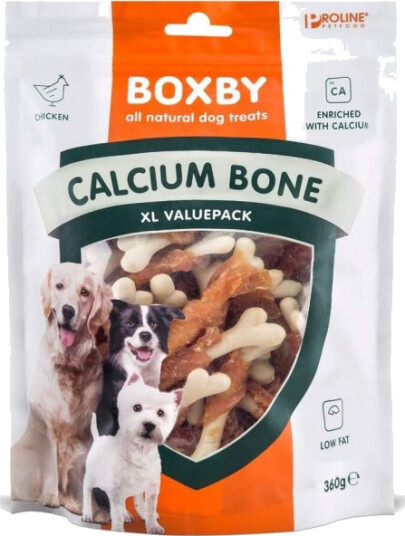 Boxby Calcium Bones Kylling 360 G