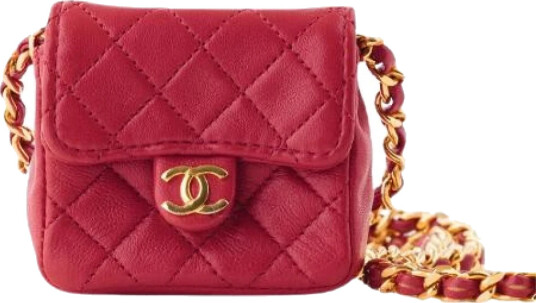 Chanel Vintage Dame Rød Chanel Vintage Dame Rød