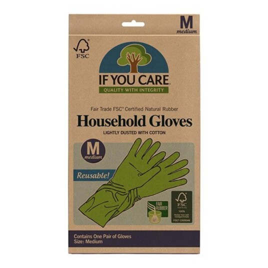 If you care household gloves medium latex