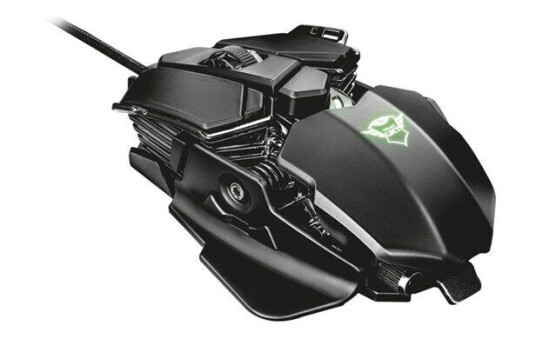 Trust Gaming GXT 138 X-Ray Illuminated Gaming Mouse - Mus - Optisk - Svart