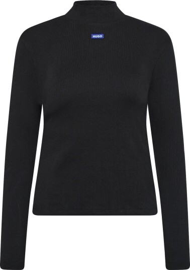 HUGO BLUE Easy Longsleeve_B BLACK M