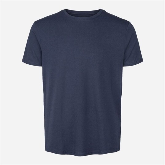 Panos Emporio Bamboo/cotton Tee Crew Navy Panos Emporio Bamboo/cotton Tee Crew Navy